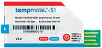 TempMate2 Single Use USB Temperature Data Logger